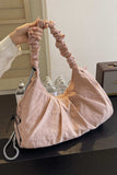 Drawstring Strap Ruched Crossbody Bag - Trendsi - Flyclothing LLC