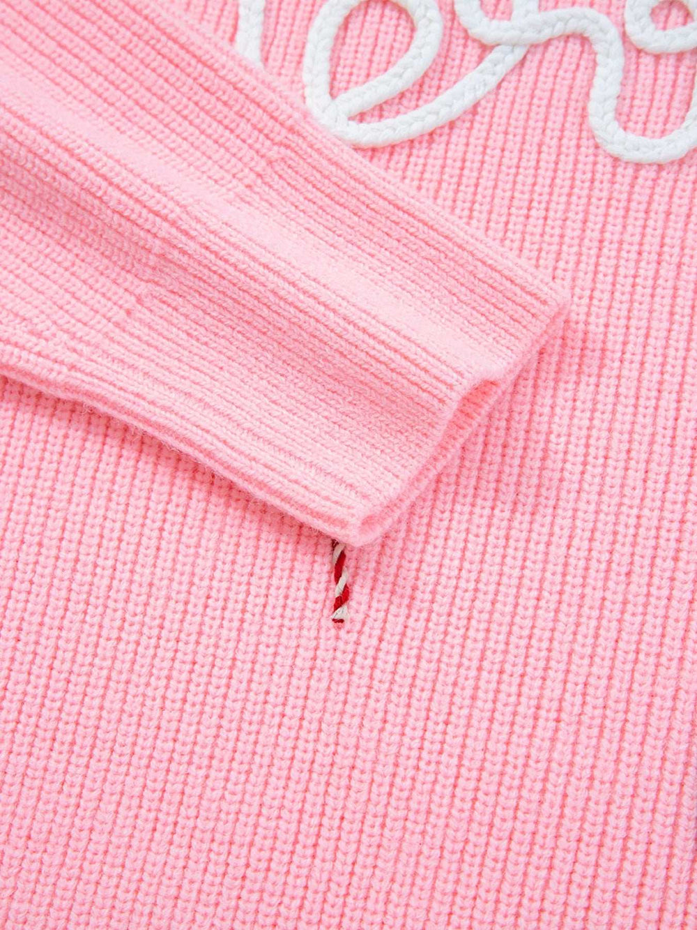 Merry Candy Cane Christmas Crew Neck Sweater - Trendsi - Flyclothing LLC