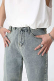 Baggy Jeans with Pockets - Trendsi - Flyclothing LLC