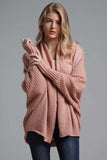 Open Front Batwing Sleeve Cardigan - Trendsi - Flyclothing LLC