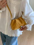 Suede Adjustable Strap Crossbody Bag - Trendsi - Flyclothing LLC