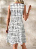 Round Neck Sleeveless Dress - Trendsi - Flyclothing LLC