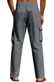Men's Full Size Drawstring Pants with Pockets Plus Size - Trendsi - Flyclothing LLC