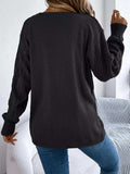 Openwork Open Front Long Sleeve Cardigan - Trendsi - Flyclothing LLC