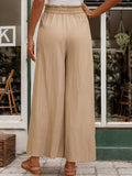 Frill Wide Leg Pants - Trendsi - Flyclothing LLC
