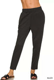 Zenana Scuba Capri Sweatpants with Pocket - Trendsi - Flyclothing LLC