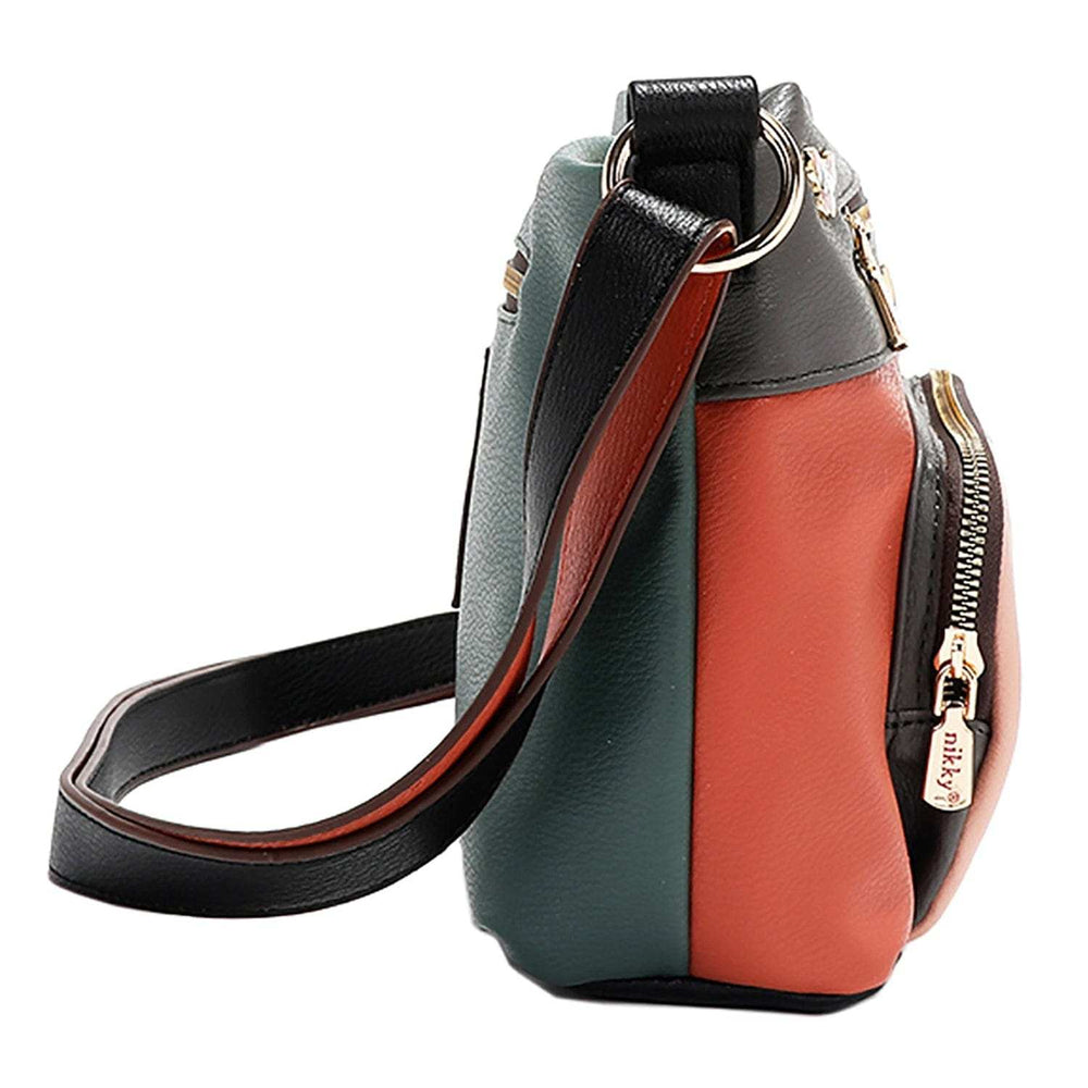Nicole Lee USA Eco-Leather Adjustable Strap Crossbody Bag - Trendsi - Flyclothing LLC