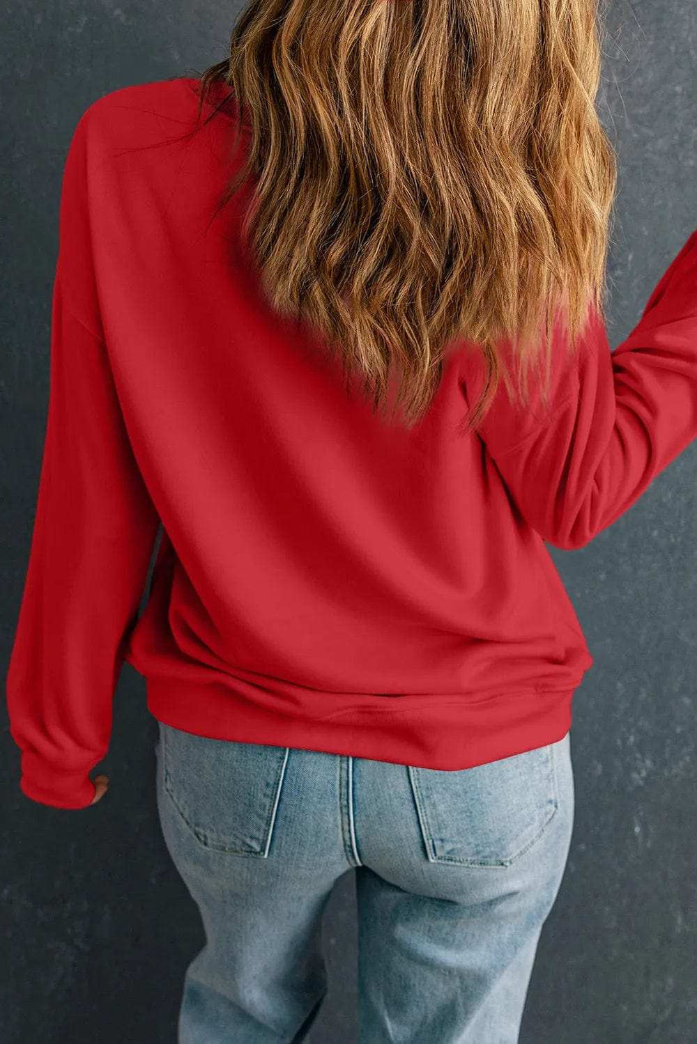 Nutcracker Round Neck Long Sleeve Sweatshirt - Trendsi - Flyclothing LLC