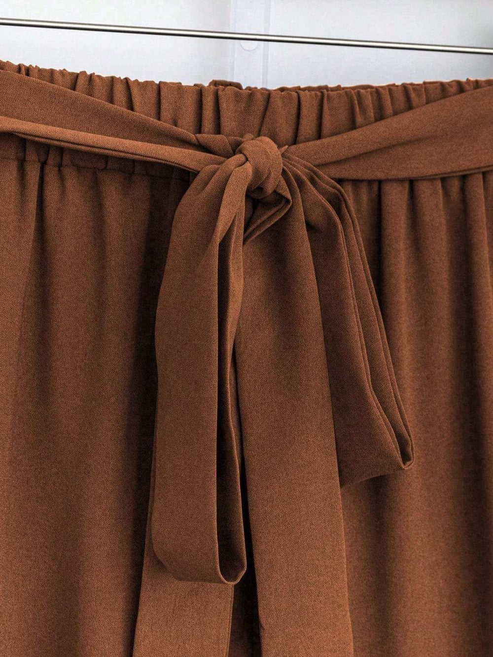 Printed Ruffled Cap Sleeve Top and Pants Set - Trendsi - Flyclothing LLC