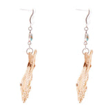 Fan of Rattan Blue Turquoise and Sterling Silver Earrings - Barse Jewelry - Flyclothing LLC