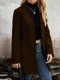 Button-Down Longline Outerwear - Trendsi - Flyclothing LLC