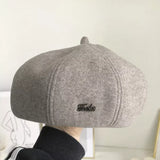 Solid Color Beret Hat - Trendsi - Flyclothing LLC