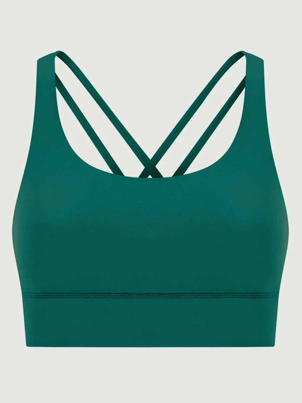 Crisscross Scoop Neck Active Tank - Trendsi - Flyclothing LLC