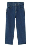 Straight Leg Jeans with Pockets - Trendsi - Flyclothing LLC