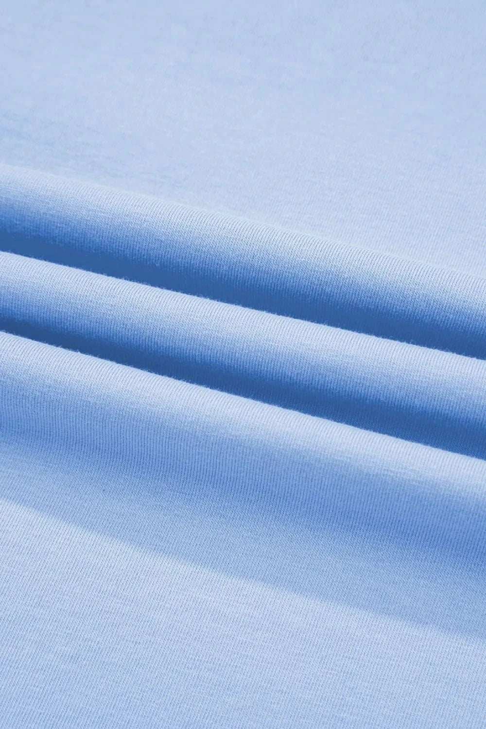 Loose Half Sleeve Hi Low Hem T Shirt - Trendsi - Flyclothing LLC