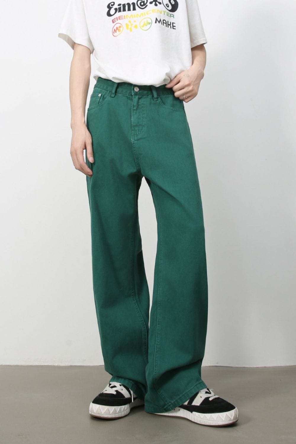 Men's Baggy Jeans with Pockets - Trendsi - Flyclothing LLC