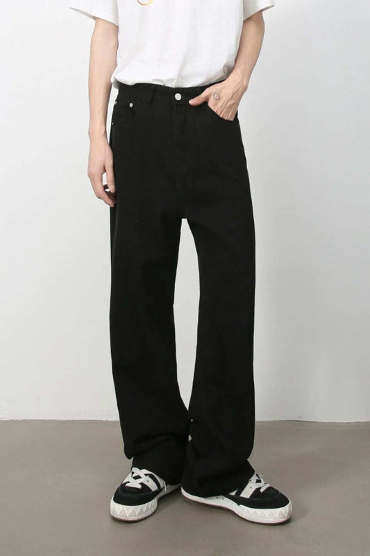 Men's Baggy Jeans with Pockets - Trendsi - Flyclothing LLC