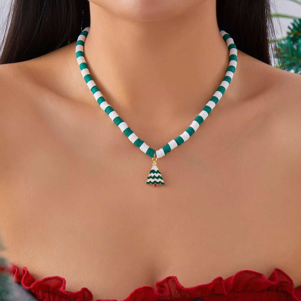 Christmas Pendant Necklace - Trendsi - Flyclothing LLC