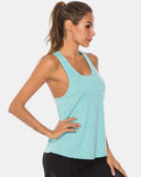 Full Size Scoop Neck Wide Strap Active Tank - Trendsi - Flyclothing LLC