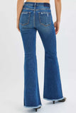 RISEN High Rise Flare Jeans - Trendsi - Flyclothing LLC