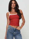 Lace Detail Cropped Cami - Trendsi - Flyclothing LLC