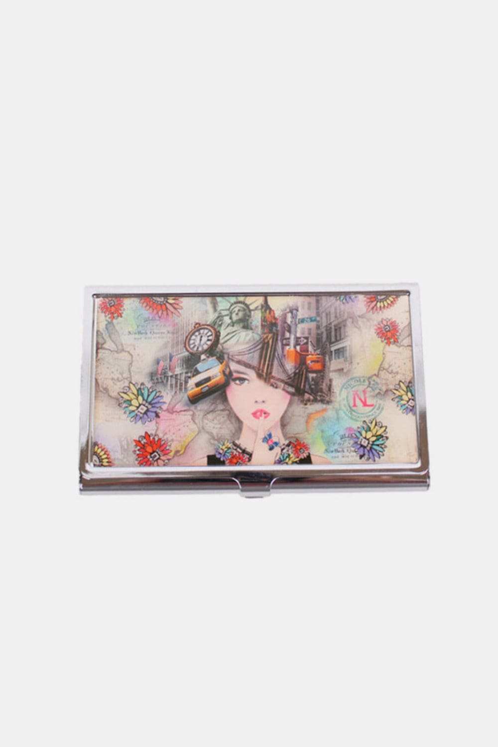 Nicole Lee USA Printed Business Card Case - Trendsi - Flyclothing LLC