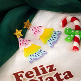 Christmas Tree Dangle Earrings - Trendsi - Flyclothing LLC