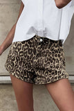 Leopard Shorts with Pockets - Trendsi - Flyclothing LLC
