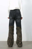 Men's Frayed Hem Camouflage Jeans - Trendsi - Flyclothing LLC