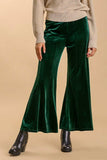 Umgee High Rise Elastic Waist Flare Pants - Trendsi - Flyclothing LLC