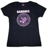 Ramones Purple Presidential Logo Tee - Ramones - Flyclothing LLC
