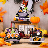 3-Piece Halloween Element Car-Shape Ornaments - Trendsi - Flyclothing LLC
