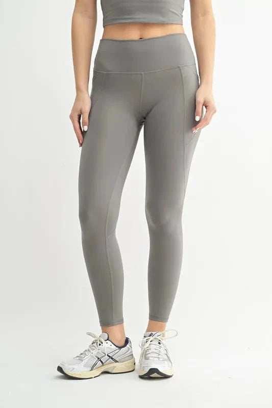 MONO B Venice Cloud Light Sculpt High-Waisted Leggings - Trendsi - Flyclothing LLC