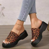 Open Toe Platform Cloth Sandals - Trendsi - Flyclothing LLC