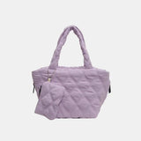 Polyester Medium Tote Bag - Trendsi - Flyclothing LLC