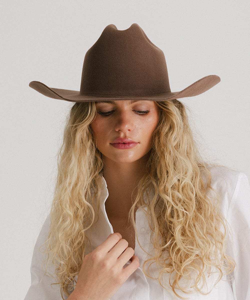 Teddy Cattleman Cowboy Hat - GIGI PIP - Flyclothing LLC