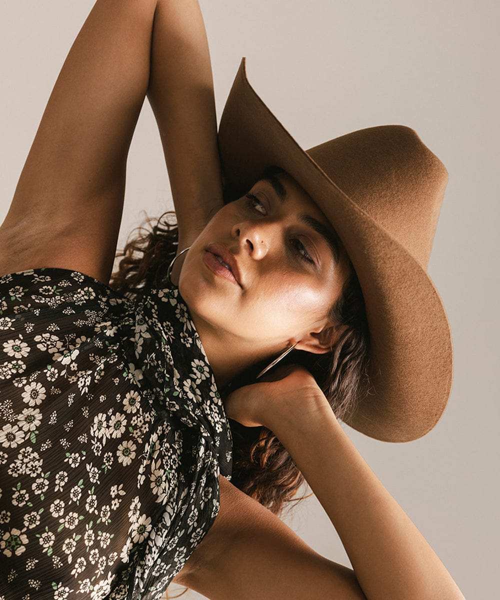 Teddy Cattleman Cowboy Hat - GIGI PIP - Flyclothing LLC