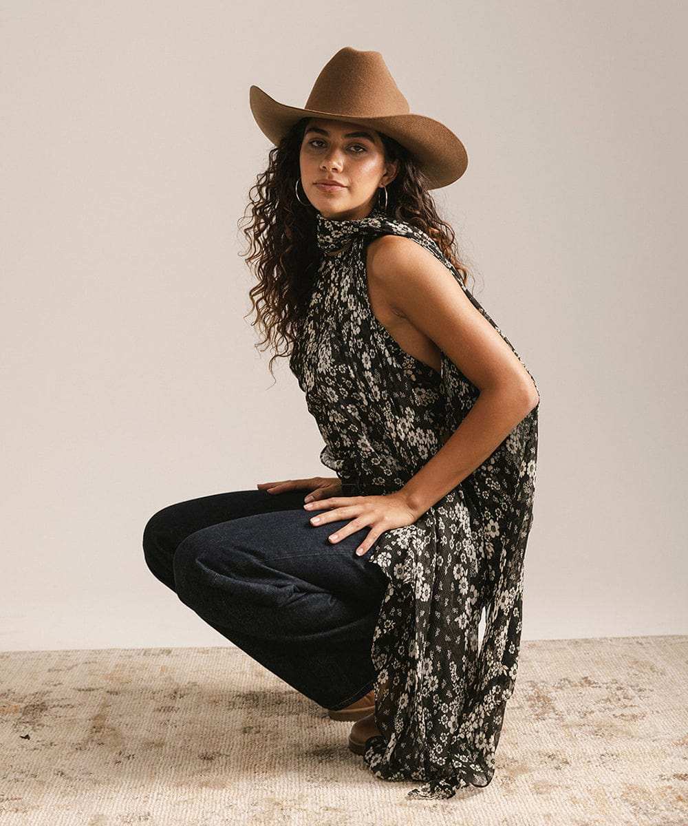 Teddy Cattleman Cowboy Hat - GIGI PIP - Flyclothing LLC