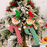 Christmas Candy Cane Hanging Ornament - Trendsi - Flyclothing LLC