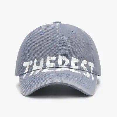 Letter Adjustable Baseball Cap - Trendsi - Flyclothing LLC