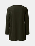 Full Size Round Neck Long Sleeve T-Shirt - Trendsi - Flyclothing LLC