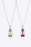 Two-Piece Halloween Theme Necklace Set - Trendsi - Flyclothing LLC