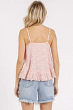 Mittoshop Textured V-Neck Cami - Trendsi - Flyclothing LLC