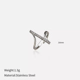 Irregular Rhinestone Ring - Trendsi - Flyclothing LLC