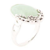 Floral Green Turquoise and Sterling Silver Ring - Barse Jewelry - Flyclothing LLC