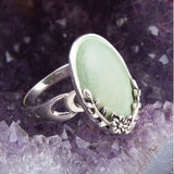 Floral Green Turquoise and Sterling Silver Ring - Barse Jewelry - Flyclothing LLC