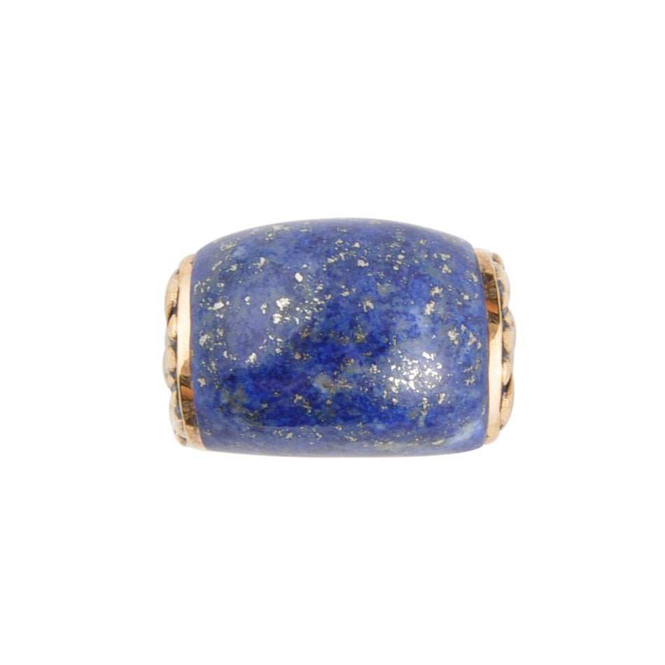 Flourished Bronze Ring - Lapis - Barse Jewelry - Flyclothing LLC