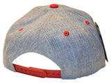 Fly Red & Gray Dual Color Snap Back Hat