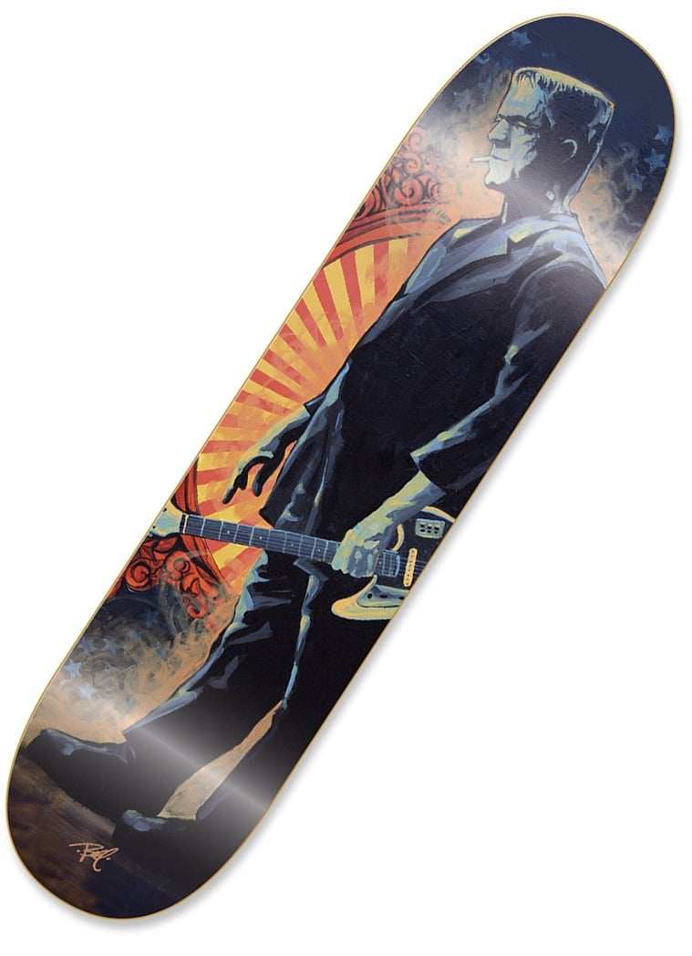 Black Market Art Company Frankie Was A Rocker & Skate Deck Print - Black Market Art Company - Flyclothing LLC