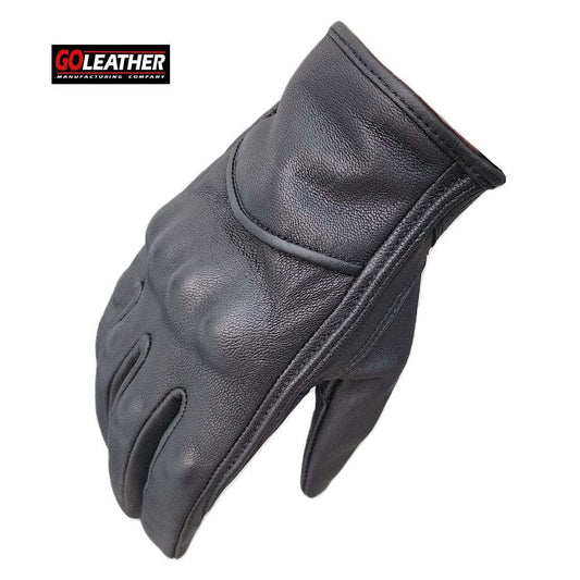 GO26 Sporty Gloves with Rubber Knuckles - GoLeather - Flyclothing LLC